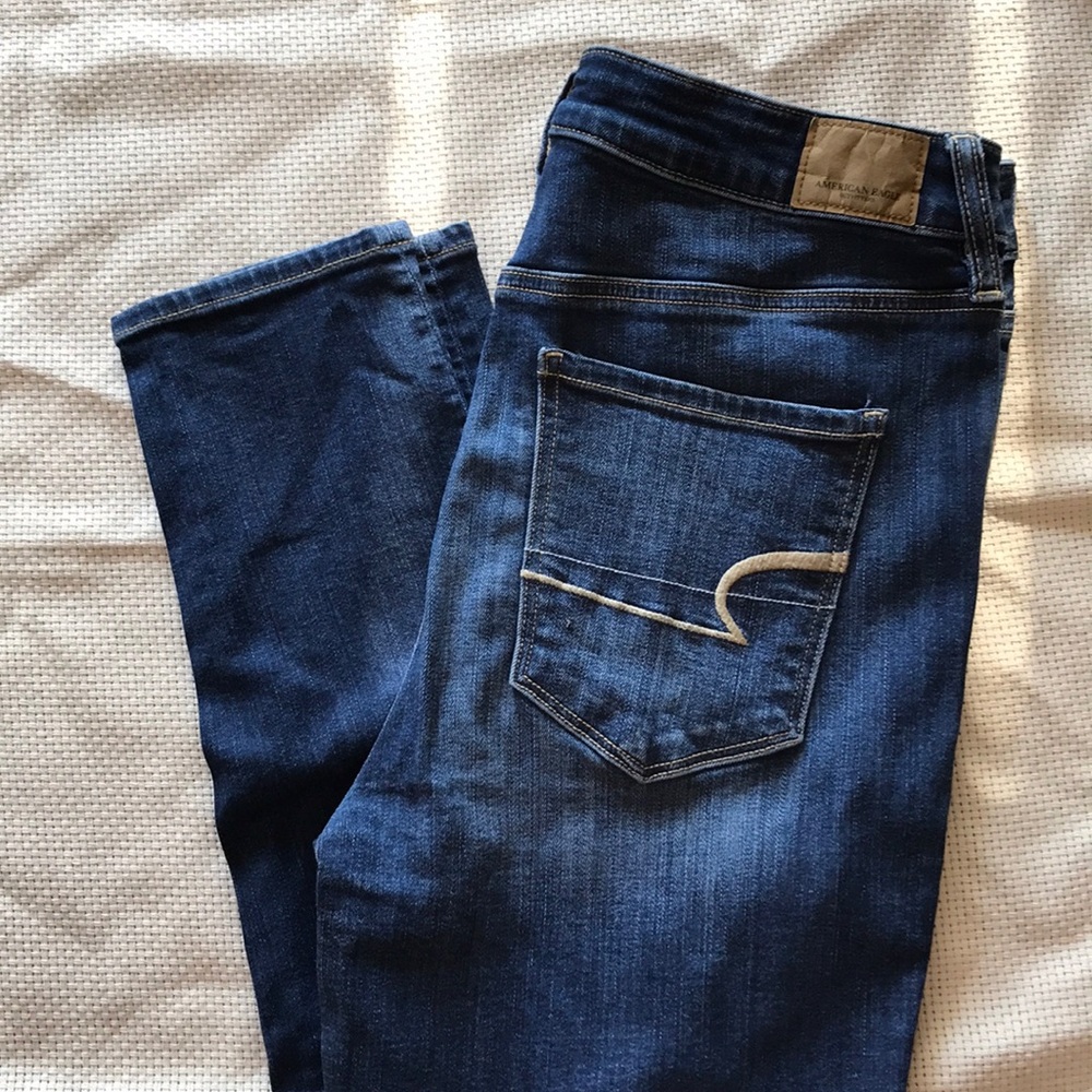 American Eagle high waisted skinny jeans